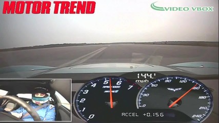Zr1 Vette Full Throttle - Nas Pensacola Runway 