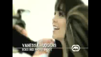 Vanessa Hudgens - Behind The Scenes Ecko Photoshoot