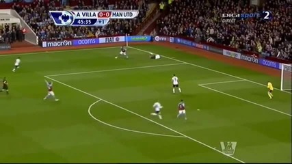 Manchester United Vs Aston Villa 3-2 All Highlights And Goals 11-10-2012 Hq