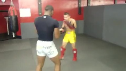 Ufc Rashad Evans training