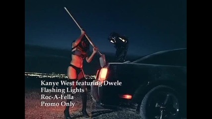 kanye west ft dwele - flashing lights|hq|