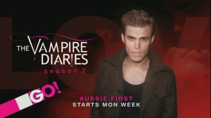 [ Go! ] Vampire Diaries: Season Two Promo [#2]