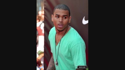 Chris Brown at Lebron James Host A Celebrity Basketball Game
