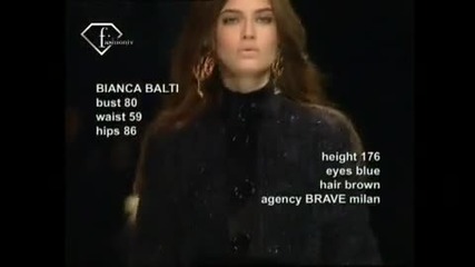 fashiontv Ftv.com - Bianca Balti Models Fall Winter 05 06 