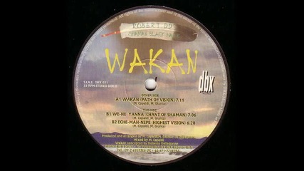 Robert Dd Shaman Black Hawk - Wakan (path Of Vision) 