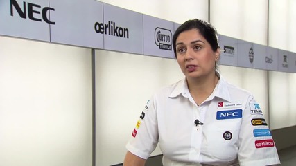 F1 2012 - Sauber C31 launch - Interview Monisha Kaltenborn