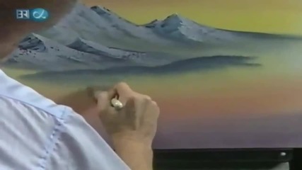 S24 Радостта на живописта с Bob Ross E01 Gray Mountain ღобучение в рисуване, живописღ