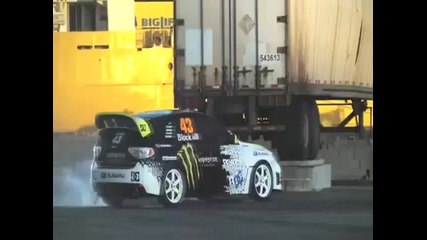 Ken Block-monster Energy Subaru Impreza Drift