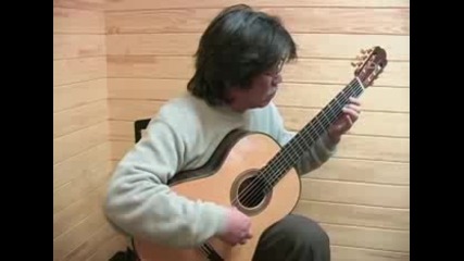 Classical Guitar of Tabei Bwv998 Allegro 