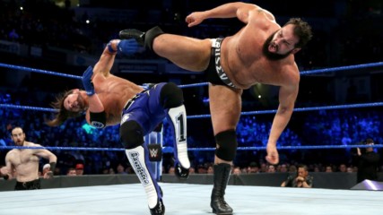 AJ Styles vs. Rusev: SmackDown LIVE, 13 March, 2018