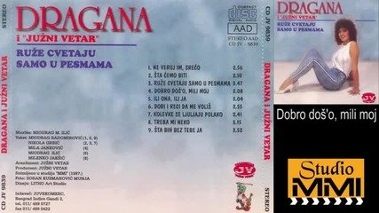 Dragana Mirkovic i Juzni Vetar - Dobro doso, mili moj (audio 1987)