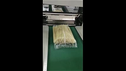 Хоризонтална пакетираща машина флоу пак за опаковане на спагети