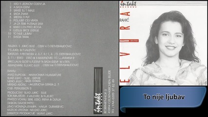 Elvira Rahic - To nije ljubav - (audio 1994) Hd