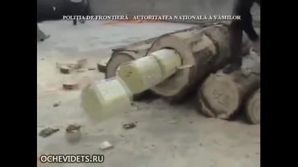 Румънско клипче показва как се пренасят цигари нелегално