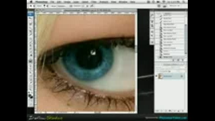 Готини очи с Photoshop