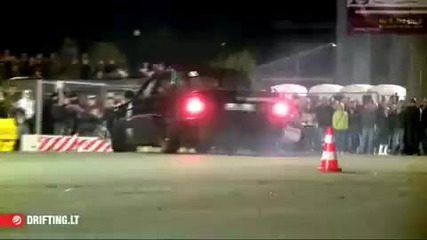 Drifting championship Urmo in Lithuania. Finals. 