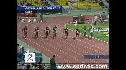 Лека Атлетика - Джъстин Гатлин - WR (100м)- 9.77 Сек.