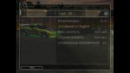 Nfs Underground 2 F T S x Extreme Draging in South Runway With Mazda Rx 7 