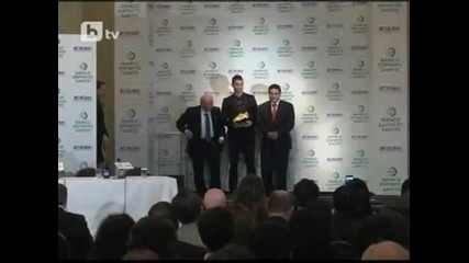 Кристиано Роналдо получи наградата "златната обувка"