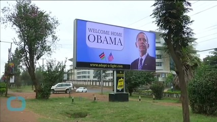 Barack Obama Lands in Kenya Amid Huge Security Operation