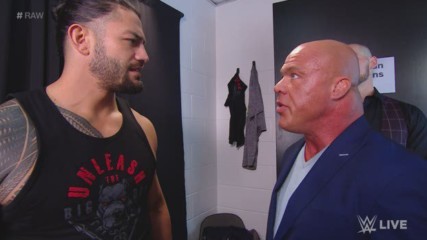 Roman Reigns leaves the building: Raw, July 30, 2018