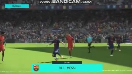 Пес 2018 игра далечен гол от Лионел Меси