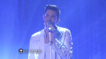 Adam Lambert - Ghost Town ( The Ellen Show) 2015