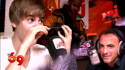 Justin Bieber calls Usher and makes a joke - Part 4 - Le 69 Nrj