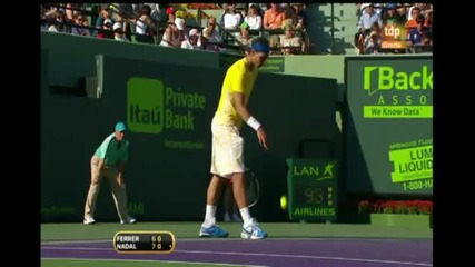 Rafa Nadal vs. David Ferrer, highlights