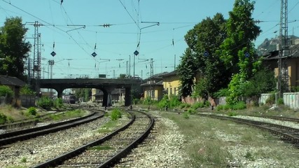 86 003+ 86 004 с товарен влак
