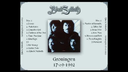 Black Sabbath - Time Machine Live In Groninger 09.17.1992 