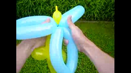 Как Да Направим Цвете От Балони