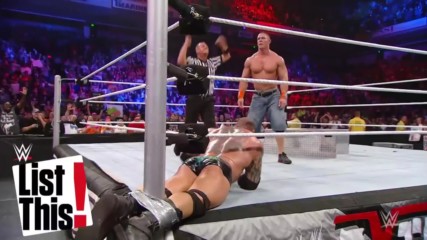 Die kuriosesten Matches von John Cena: WWE List This! (DEUTSCH)