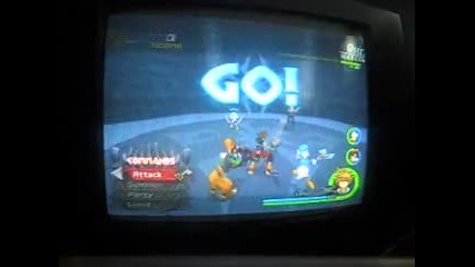 sora donald and goofy vs leon and yufi