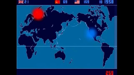 История, Ядрените експлозии в света, хронология по държави +брояч 