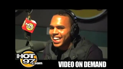 Hot97 - Angie interviews Chris Brown 