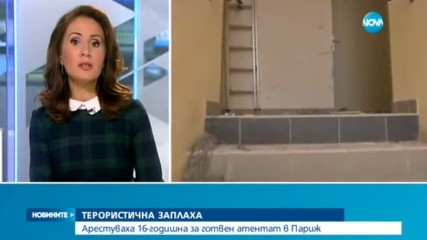 Задържаха 16-годишно момиче и трима мъже, планирали атентат в Париж