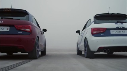 [ Drifting ] Audi A1 - Fc Barcelona vs Real Madrid