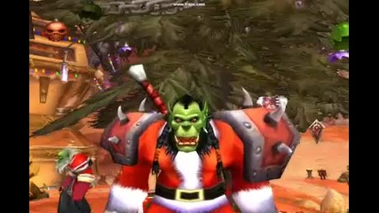 santas gonna kick your ass Wow style 