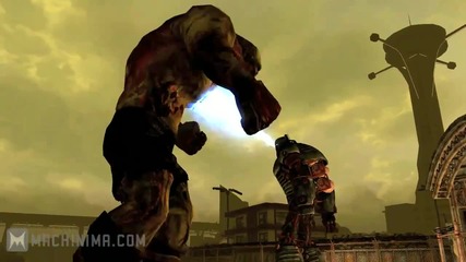 Liberty Prime vs Fallout New Vegas (fnv Machinima) 