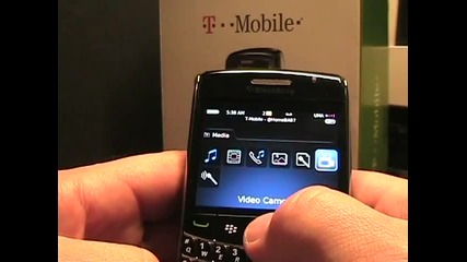 First look at the T - Mobile Blackberry Bold 9700 