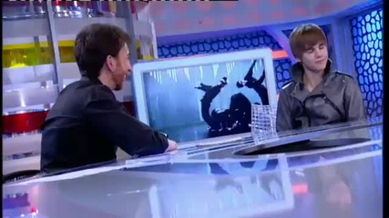 Джъстин Бийбър в предаването El hormiguero 1