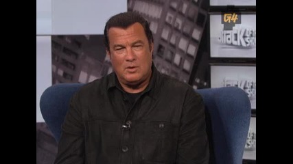Steven Seagal - Talks The Keeper Lawman 