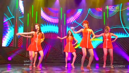 (hd) Chi Chi - Love is energy (comeback stage) ~ Music Core (30.06.2012)