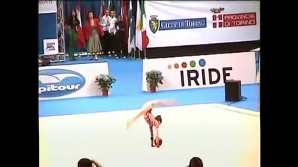 Това съчетание на Боянка Ангелова направо разби всички ( Художествена гимнастика )