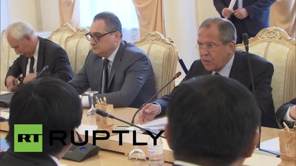 Russia: Lavrov meets Mongolian FM Purevsuren for bilateral talks