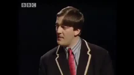 Suitable poetry sketch - A Bit of Fry and Laurie - Bbc Comedy 