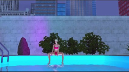Justin Bieber - Twerk - ft Miley Cyrus (sims 3 Machinima)