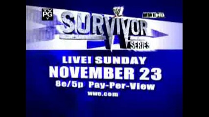 Survivor Series 2008 Promo
