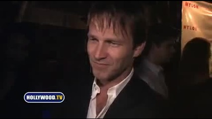 Stephen Moyer Talks About His Fiancee